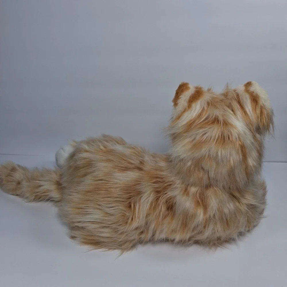 Animated Orange Tabby Cat Interactive Lifelike Joy For All Companion Pet